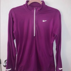 Beautiful Purple Nike 3/4 Zip Pullover